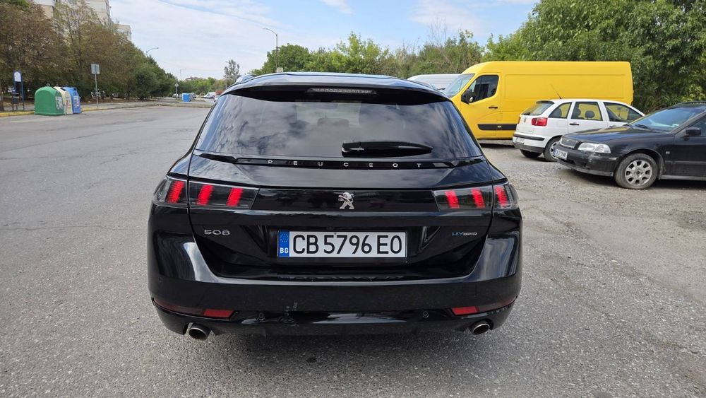 Пежо 508 plug- in hybrid