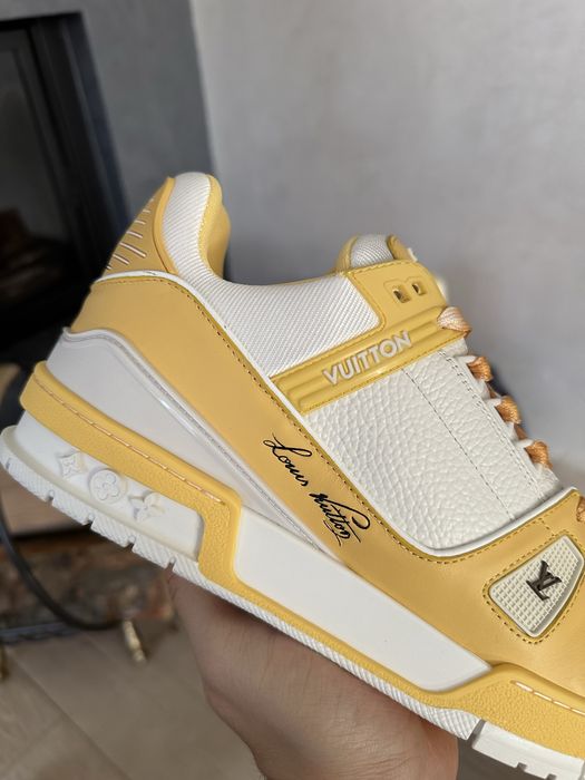 Louis Vuitton LV Trainers Monogram Yellow/White