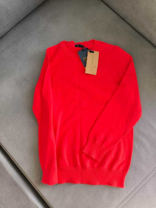 Нов, памучен пуловер, OVS, 9-10 г. 140 sm.