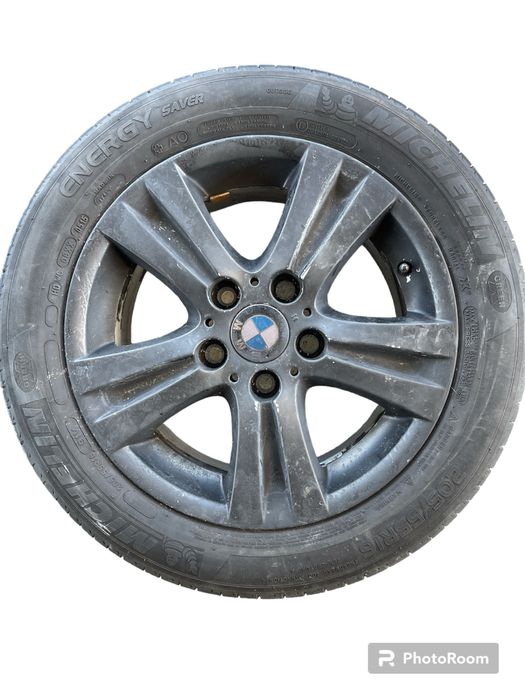 Jante aliaj Originale BMW R16 cu anvelope de vara Michelin 205 55 R16