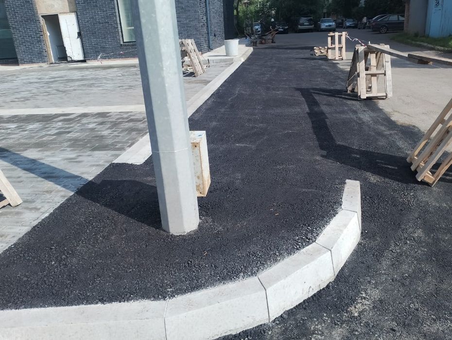 Укладка брусчатки и асфальта под ключ