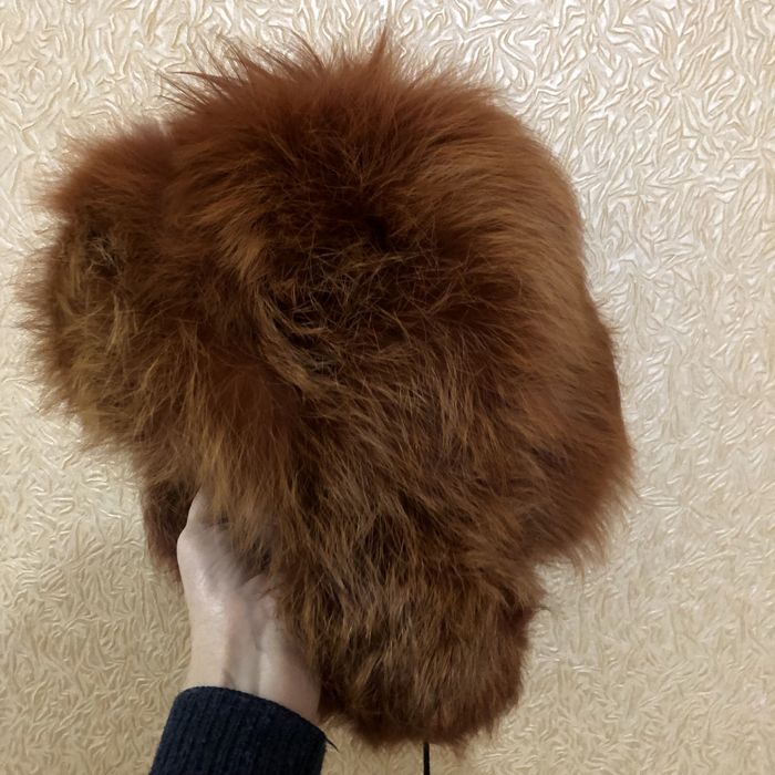 Шапка ушанка очень эффектная