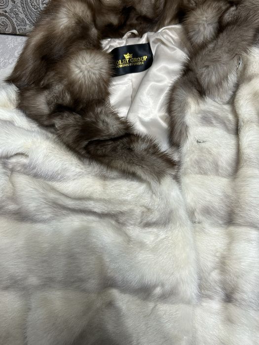 Норковая короткая шуба