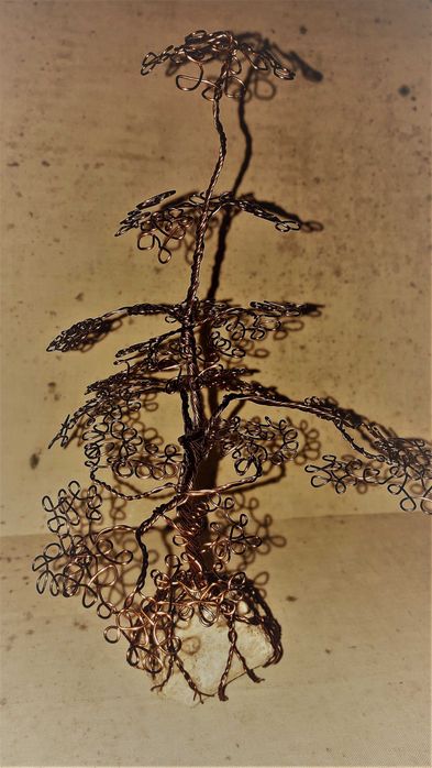 Дръвчета от медна тел