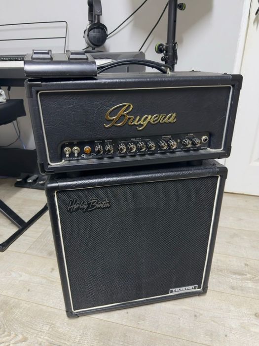 Amplificator Bugera G20 Infinium + Cabinet Harley Benton G112 Celestion V30