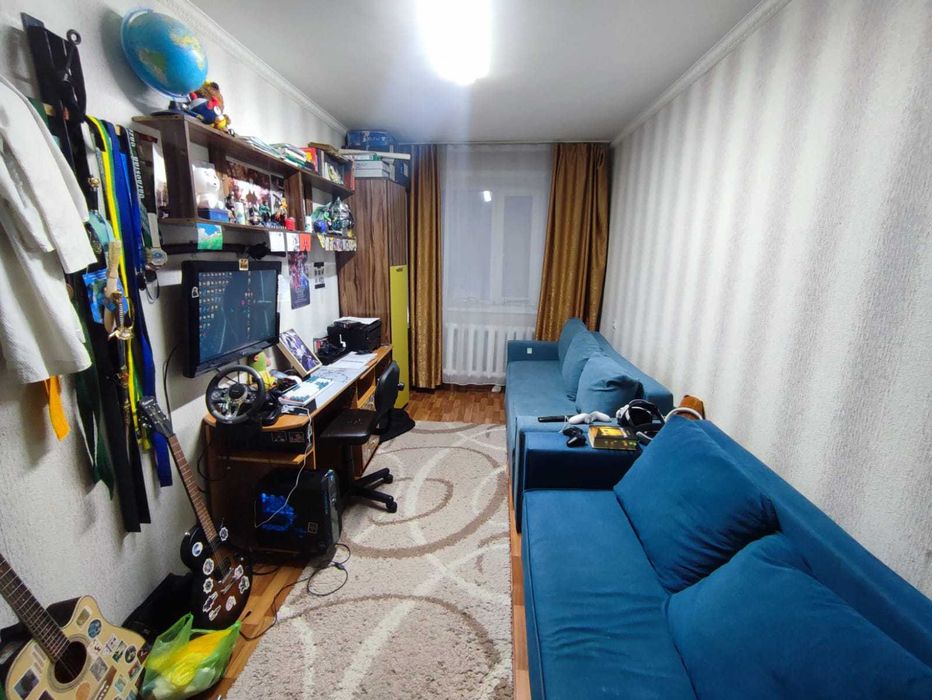 2 комнатная КСК распашенка 43,7 м2 2/5 1973 панель