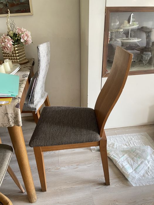 Дървен стол за трапезария