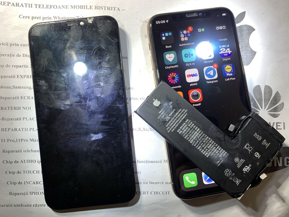 Telefoane Bistrita. IPhone ,Samsung, Redmi, etc. Display ,baterie, etc