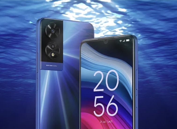 НОВ!!! TCL 505 16GB RAM + 512GB, Dual SIM, 6.75”, Ocean Blue