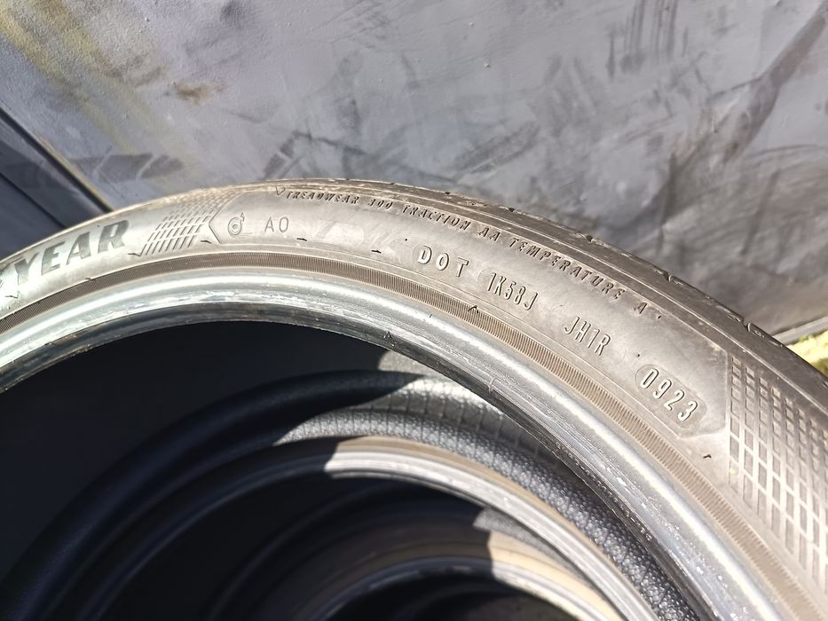 Anvelope vara 255 35 21 Goodyear  2023 și 2021  6.7mm-6.9mm