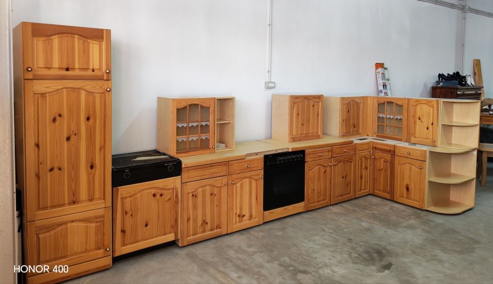 Bucătărie Utilată Impecabila din Lemn Masiv - 5.50 m  - Mobila Germani