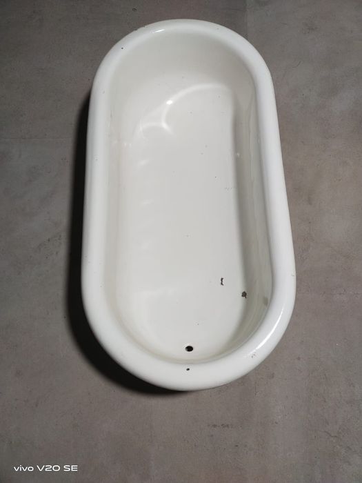 Детская ванночка эмалированная