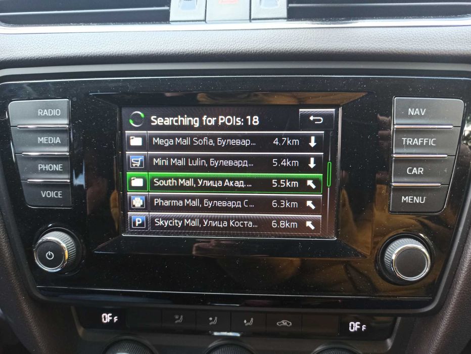 2025 SD карта за навигация Шкода Skoda Octavia Yeti Amundsen 5E0051236