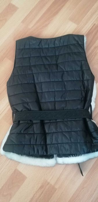 Дамско пухкаво елече