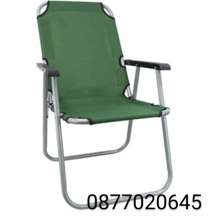 Сгъваем стол за плаж, пикник и къмпинг–Лек, удобен и практичен/цветове