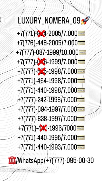 VIP-Номера на телефон