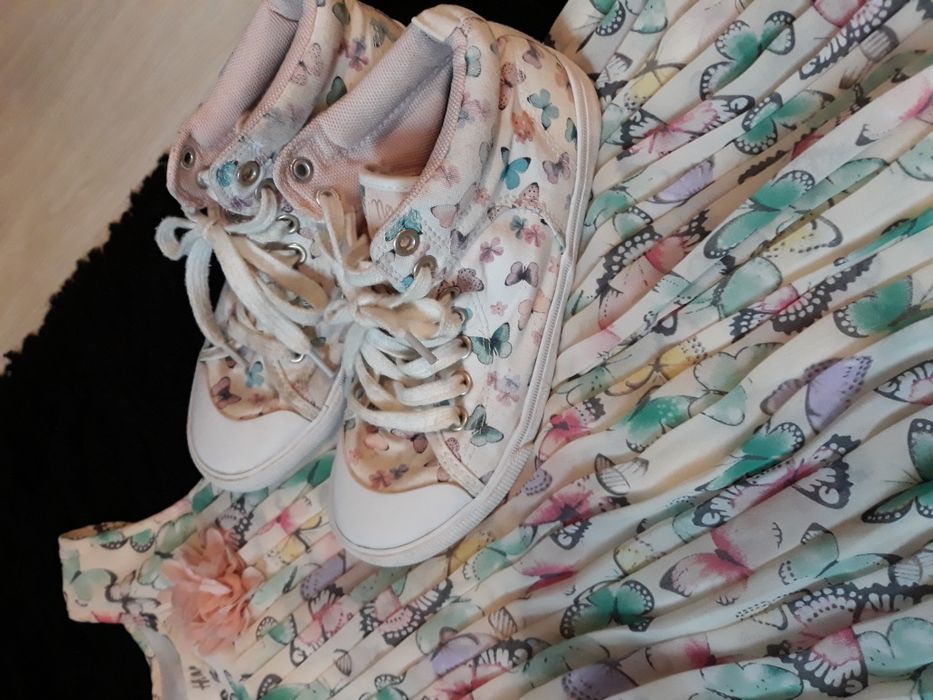 Комплект рокличка и кецове 134 см, 8-9 г./34 еврономер