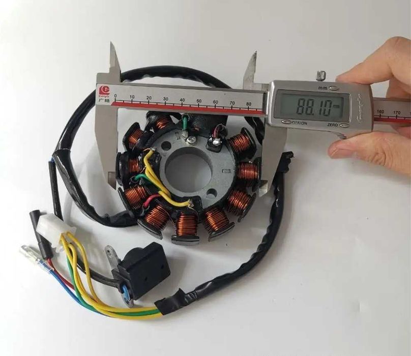 Статор плочка с 11 / 18 бобини 200W / 250W мотоциклети и АТВ