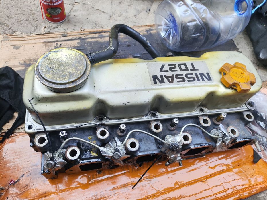 ГБЦ td27 nissan б.у