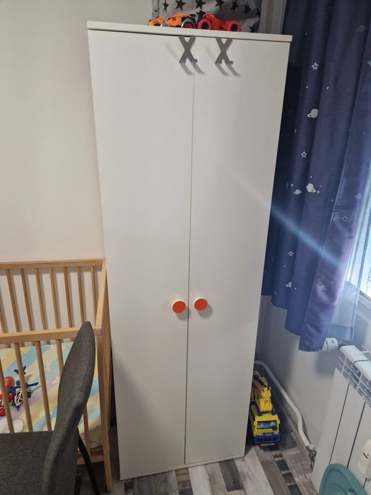 Мебели за детска стая - Кошара, гардероб, повивалник, скрин