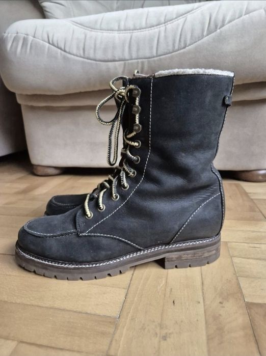 Cizme de iarna, Marc O'Polo, Piele naturală groasă - 40 (26 cm)