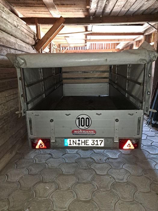 Vand remorca doua axe de 2, 6 tone