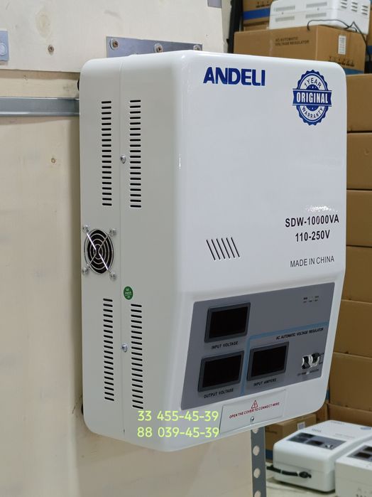 Стабилизатор 10-kva Andeli Latorli Stabilizator Eng Arzon Optom Narxda