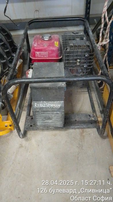 Генератор монофазен 5,5 kw Honda ECT 7000 2013