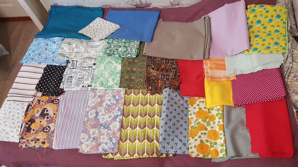 Отрезы материала