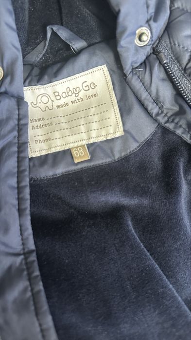 Продам осенний комбинезон 68