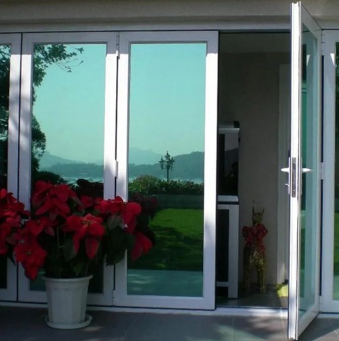 Тонировка фасадов перегородок