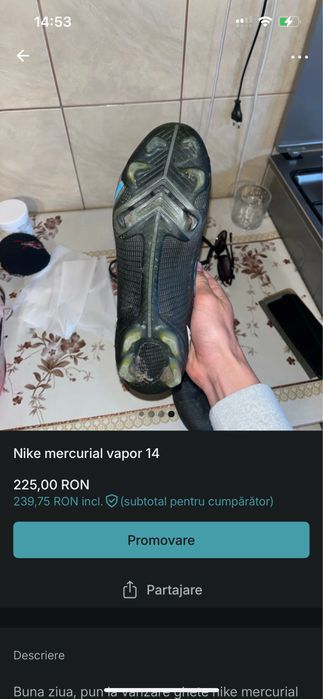 Nike mercurial vapor 14