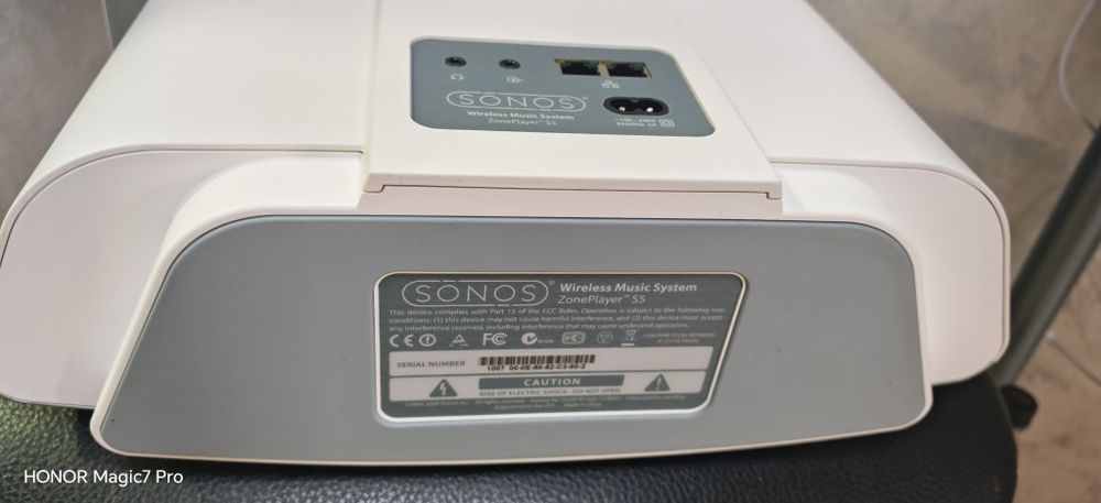 2x Sonos Play:5 S5 stereo boxe premium WiFi + AUX sunet puternic