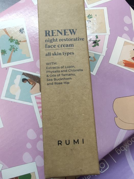 Rumi Renew night нов нощен крем за лице срок  02.26