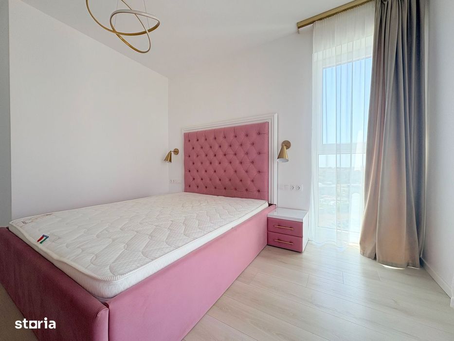 3 camere, mobilat si utilat, parcare inclusa - 550 euro