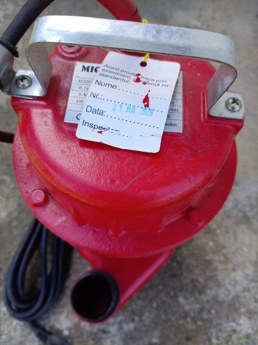 Pompa submersibila apă murdară