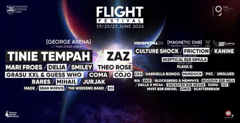 2 abonamente Flight Festival 19-21 iunie