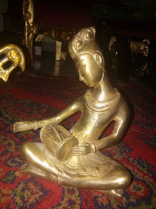 Set sculpturi indiene din bronz