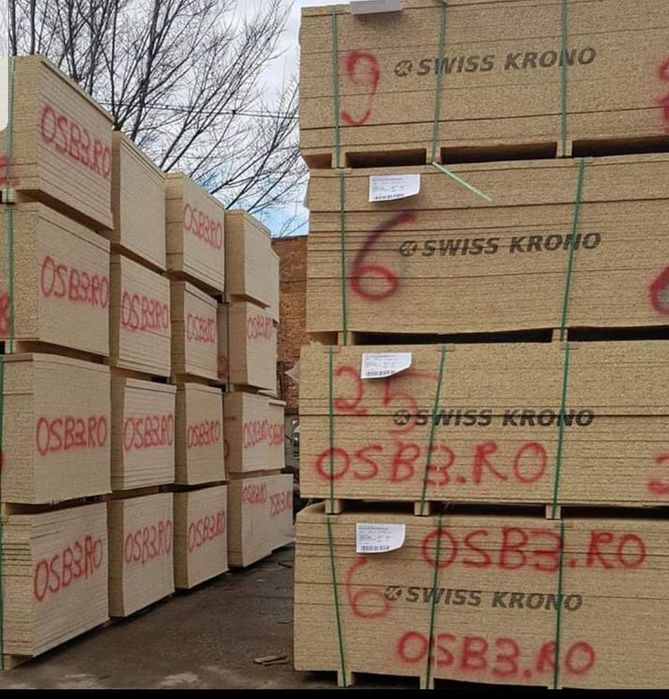 OSB 18mm pret 107  lei tva inclus