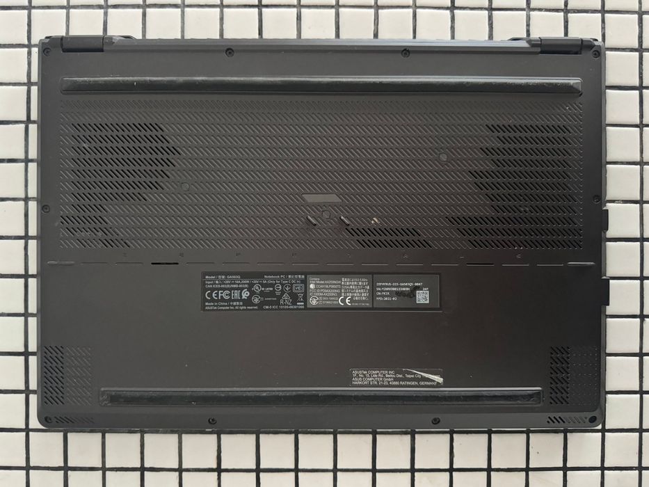 Laptop gaming Asus rog zephyrus