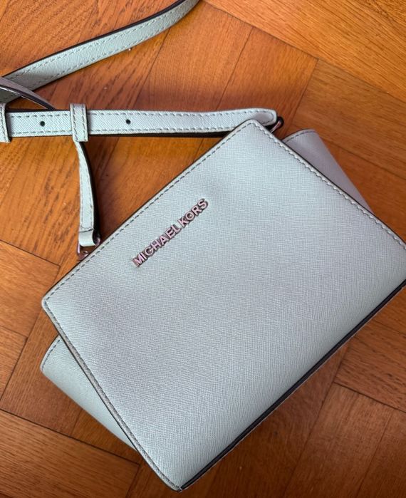Дамска чанта Michael Kors, ментово зелено