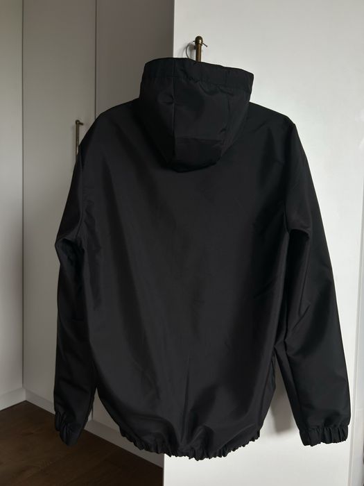 Burberry Black Hooded Jacket, Size S Fits M