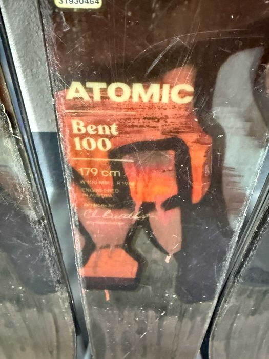 schi atomic bent 100 L 179,172,165 si 158cm