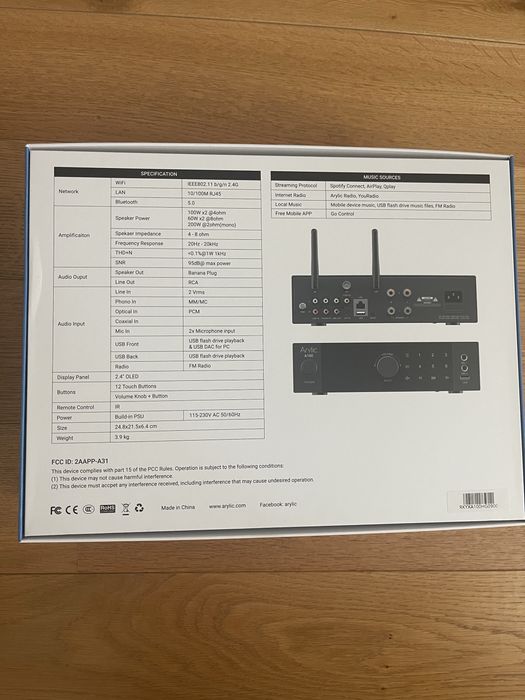 Streamer Arylic A 100
