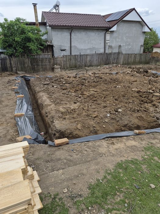 Construim case din lemn masiv