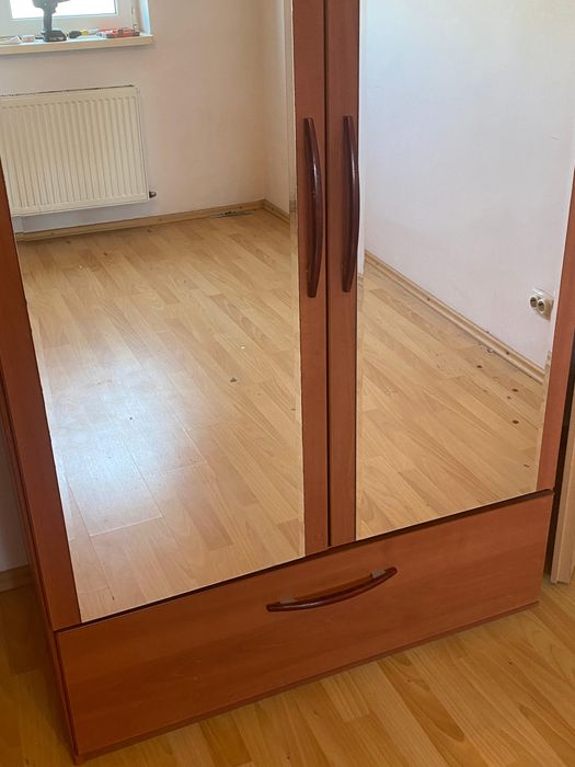 Șifonier 2 Uși cu Oglindă; Dulap Dormitor; Dressing