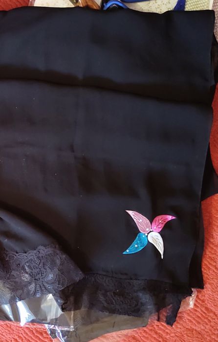 Орамал Платки  Хиджап Кимешек Боне Мусульманские Чёрные  Шарфики Әдемі