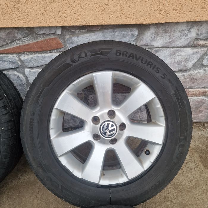 Jante aliaj Volkswagen Tiguan Touran sharan passat golf cu cauciucuri vara