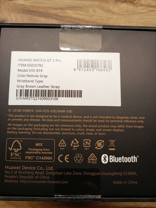 Vând smartwatch Huawei gt2 pro