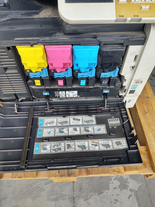 Цветен лазерен принтер Konica Minolta Bizhub C35.